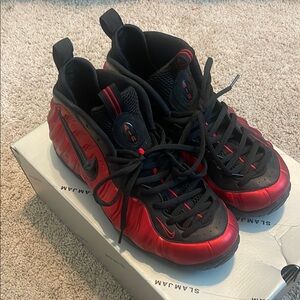 University Red Nike Foamposite Pro (2016)